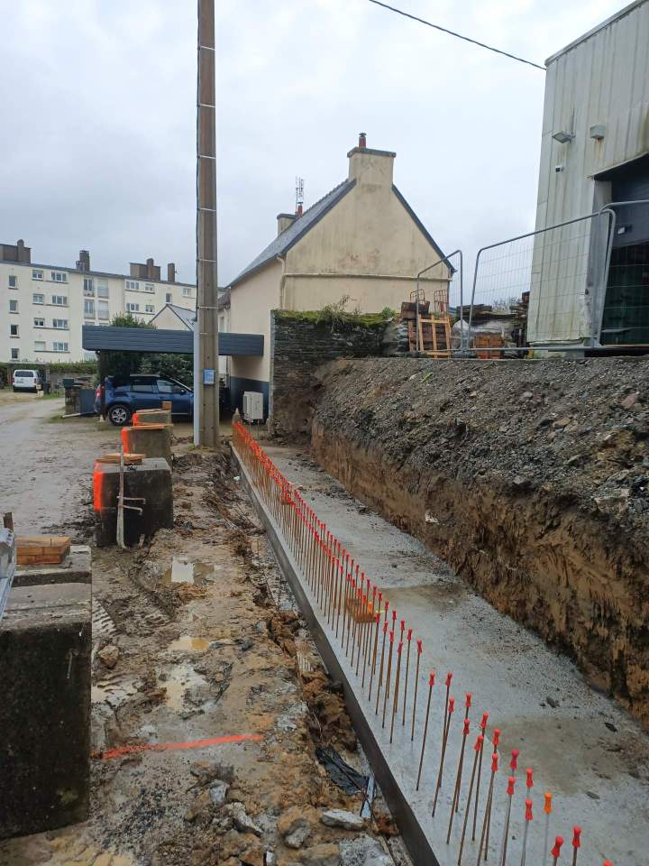 Dalle en béton Brest