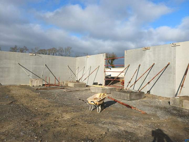 Mur en béton armé