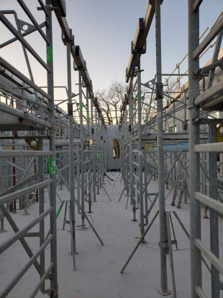 Chantier de construction