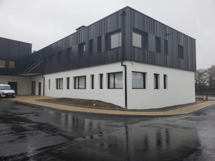 Site logistique après construction