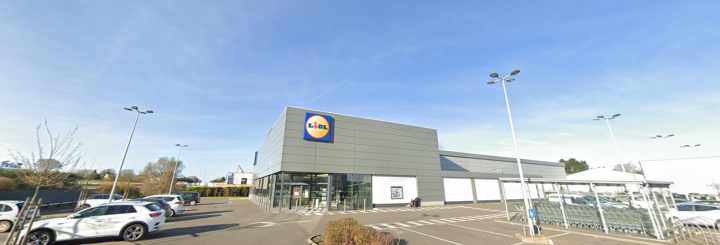 Magasin de la chaîne de supermarchés LidI Brest