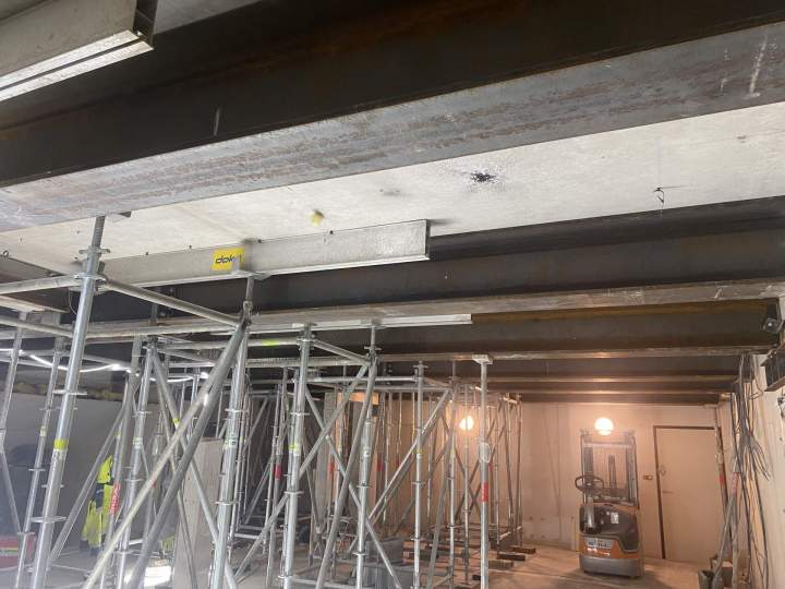 Travaux de rénovation avec renforcement structurel